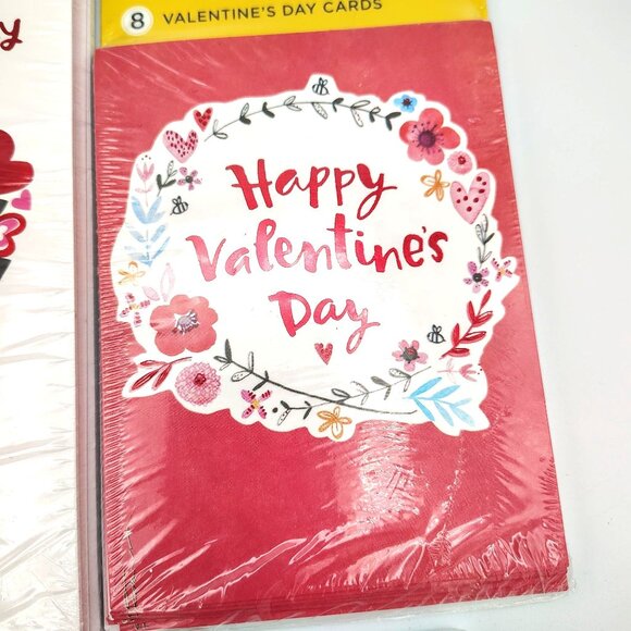 Valentines Day American Greetings Cards Assorted Lot of 3 Packs Love Hearts - Picture 6 of 12